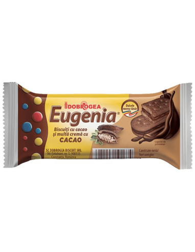 Biscuits à la crème au cacao, Dobrogea Eugenia, 36g