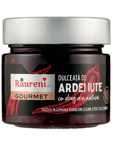 Dulceață cu ardei iute Râureni, 270g