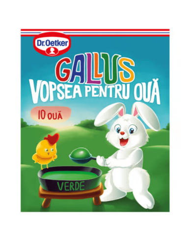 Vopsea de ouă - culoare verde, Dr....