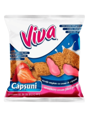 Pernițe umplute cu cremă de căpșuni...